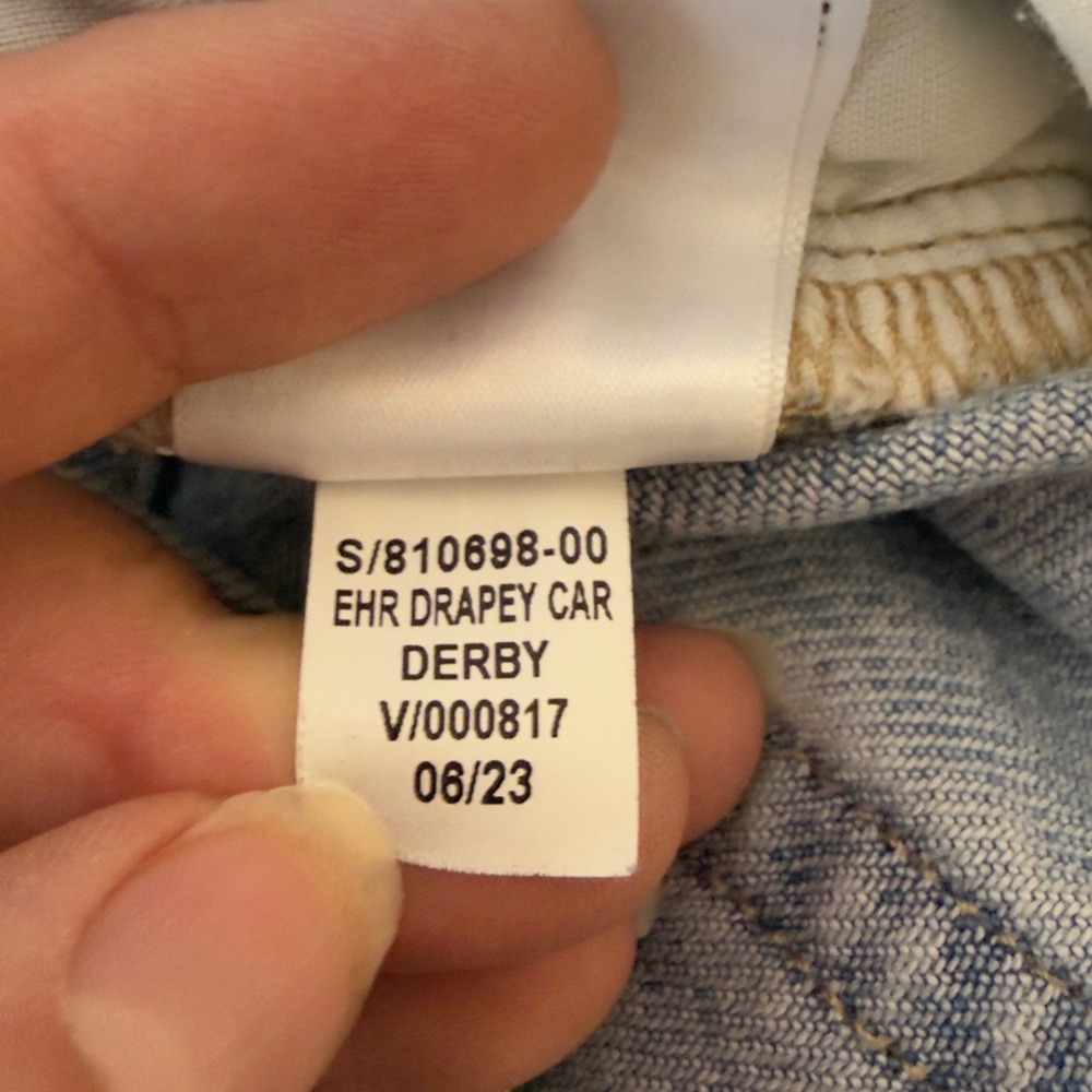 Old Navy Sky Hi Wide-Leg Cargo Denim Jeans Size 16 Light Wash Pockets Utility - Picture 11 of 15
